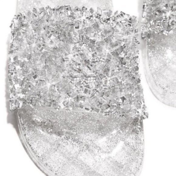 Embellished Sparkle Slides - RESTOCKED! - Picture 4 of 7